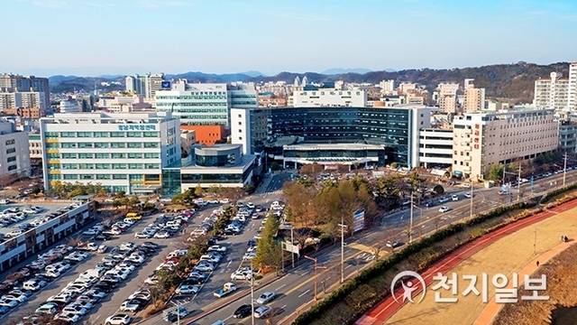 경상대학교병원 전경. (제공: 경상대병원) ⓒ천지일보 2019.2.14