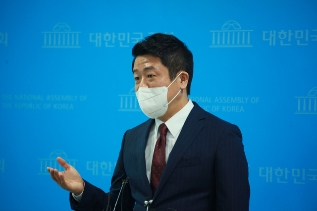 국민의힘 원내대표 경선에 출마한 유의동 의원. (제공: 유의동 의원실)
