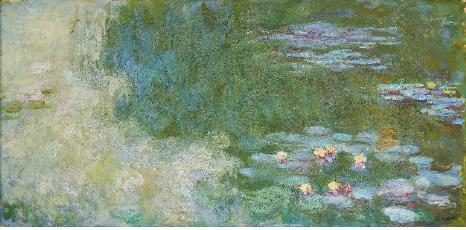 국립현대미술관에 기증된 클로드 모네의 '수련이 있는 연못'(제공: 문화체육관광부) ⓒ천지일보 2021.4.28
