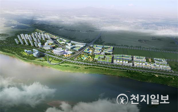 김포 한강시네폴리스 일반산업단지 조감도. (제공: 경기도) ⓒ천지일보 2021.5.4