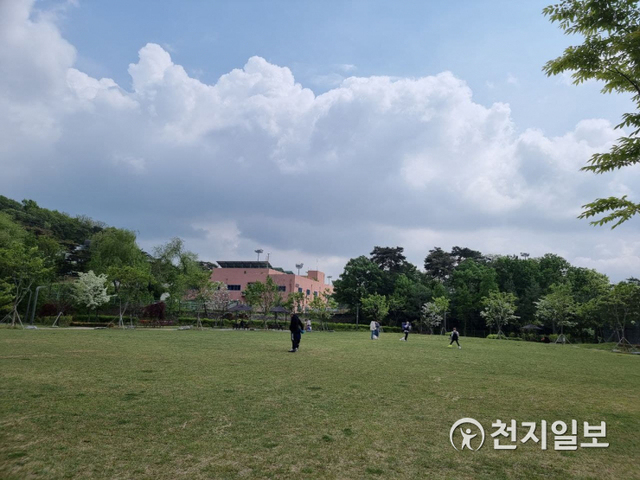 기흥호수공원 전경. ⓒ천지일보 2021.5.7