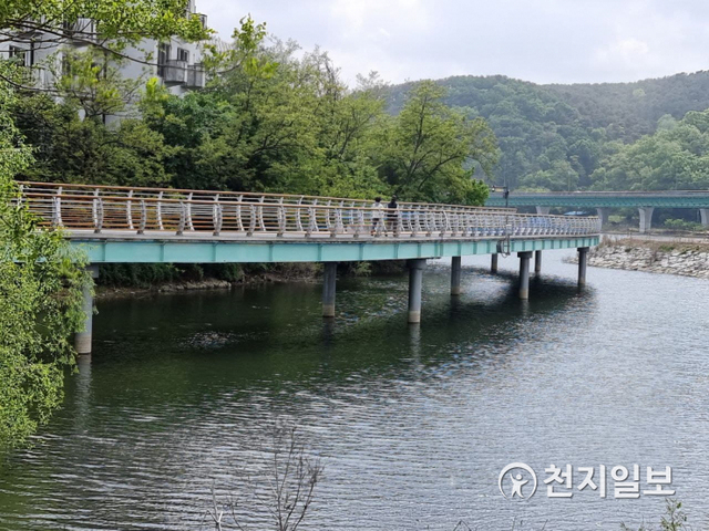 기흥호수공원 둘레길 전경. ⓒ천지일보 2021.5.7
