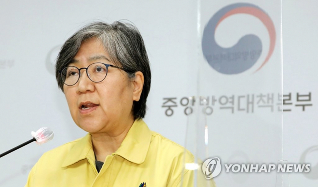 정은경 중앙방역대책본부장(질병관리청장). (출처: 연합뉴스)