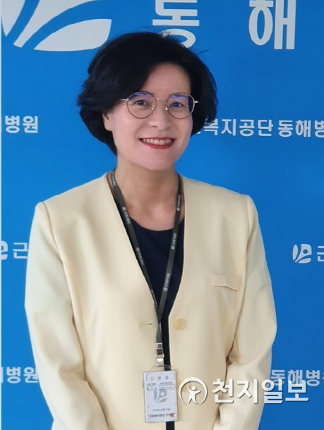 2021년 ‘나이팅게일 상’을 수상한 동해병원 임지영 간호사. (제공: 근로복지공단) ⓒ천지일보 2021.5.12