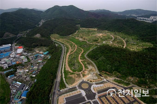 부산시가 오는 20일 임시 개방하는 ‘해운대수목원’ 전경 (제공: 부산시) ⓒ천지일보 2021.5.17