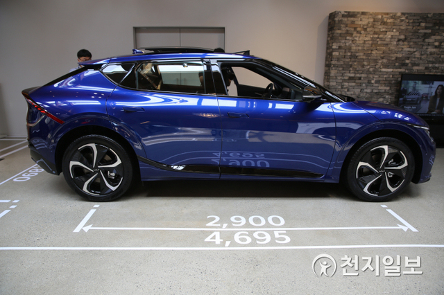 EV6 GT-line. ⓒ천지일보 2021.6.3