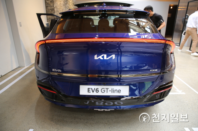 EV6 GT-line. ⓒ천지일보 2021.6.3