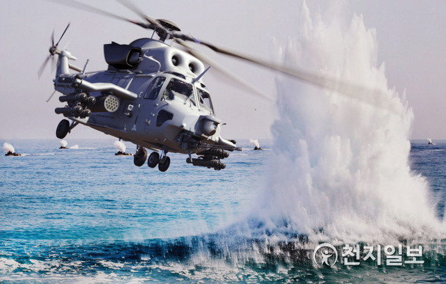 임무수행 중인 상륙공격헬기. (제공: KAI) ⓒ천지일보 2021.6.8