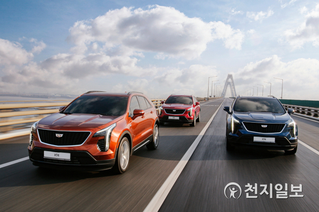 XT4 주행모습. (제공: 캐딜락코리아) ⓒ천지일보 2021.6.15