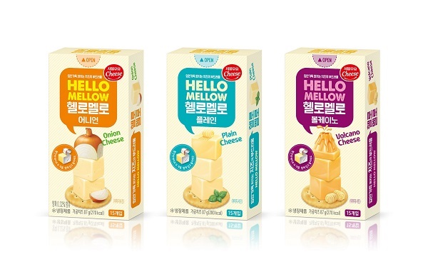 서울우유협동조합, ‘헬로멜로’ 3종. (제공: 서울우유협동조합)