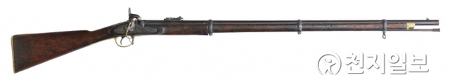 영국에서 19세기 제작된 엔필드 소총. (제공: 서울역사박물관) ⓒ천지일보 2021.6.23