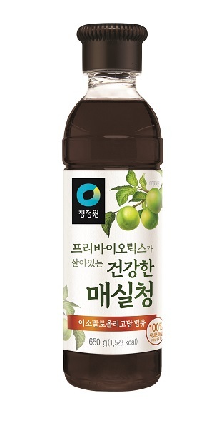 프리바이오틱스가 살아있는 건강한 매실청. (제공: 대상)