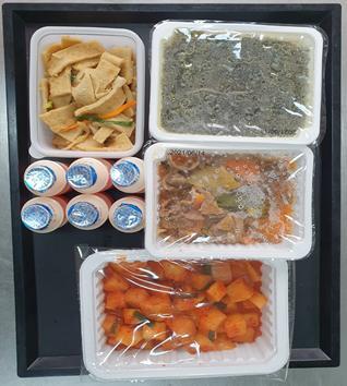 사진1-1. 행복두끼 급식(도시락) ⓒ천지일보 2021.6.22