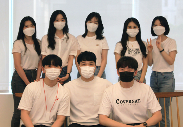 남양유업 대학생 서포터즈 ‘냠얌즈’ 인턴들. (제공: 남양유업)