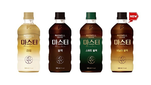 맥스웰하우스 마스터 라인 패키지 디자인 전면 리뉴얼. (제공: 동서식품)