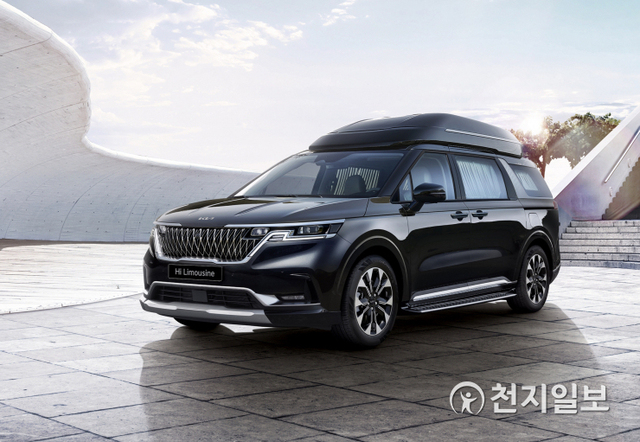 기아 ‘카니발 하이리무진 4인승 모델’. (제공: 기아) ⓒ천지일보 2021.7.19