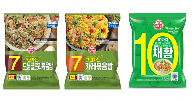 오뚜기 비건 제품. (제공: 오뚜기) ⓒ천지일보 2021.7.23