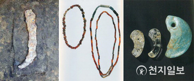 동해시 송정동 유적에서 발견된 유물 (제공: 한국역사문화연구회 이재준 고문) ⓒ천지일보 2021.7.28