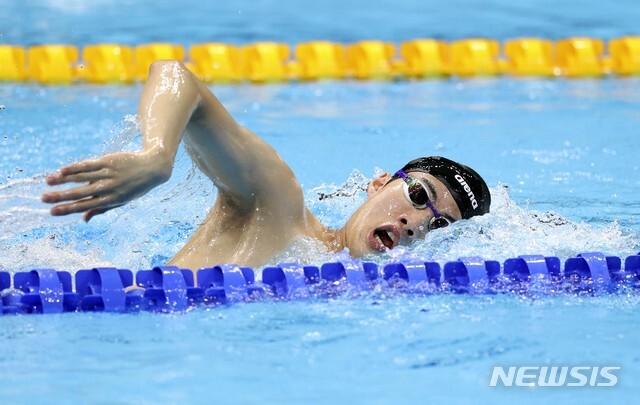 올림픽 수영 국가대표팀 황선우. (출처: 뉴시스)