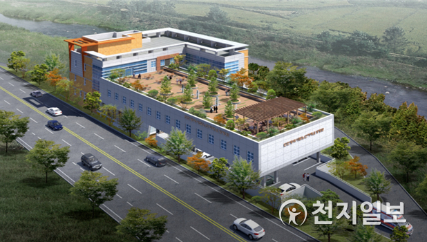 인천시가 인천제2시립노인치매요양병원에 전문적 치매환자 치료를 위한 시설·장비를 보강해 치매안심병원 지정·운영을 위한 치매전문병동 증축한다. 사진은 인천제2시립노인치매요양병원 증축 조감도(제공: 인천시청) ⓒ천지일보 2021.8.2