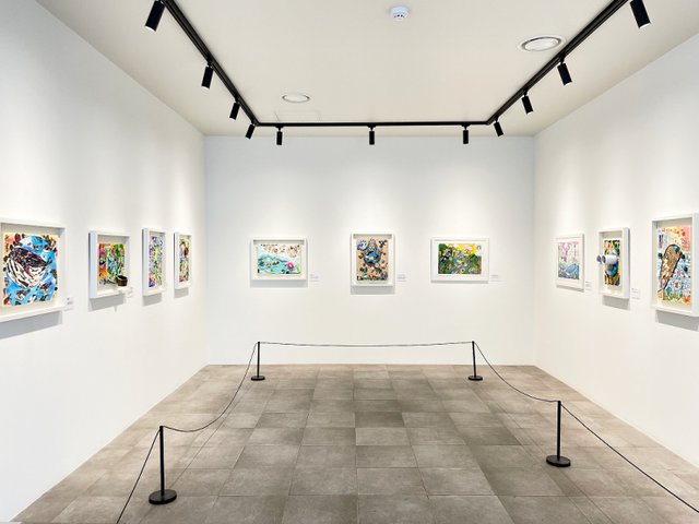 별빛미술관 전시장 내부. (제공: 스타벅스)