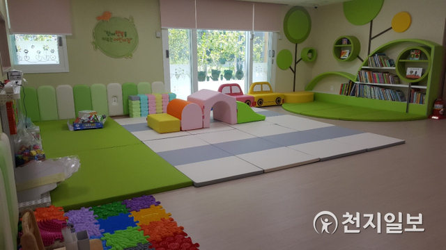 기업도시 이지더원 더글래스 어린이집 내부 전경. (제공: 원주시청) ⓒ천지일보 2021.8.6