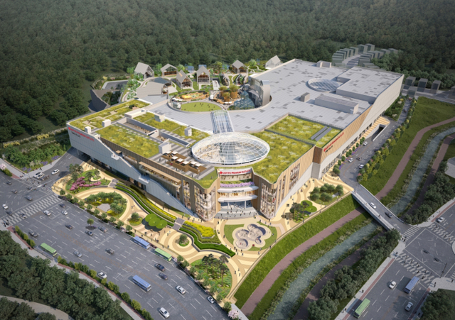 롯데프리미엄아울렛 타임빌라스 조감도. (제공: 롯데백화점)