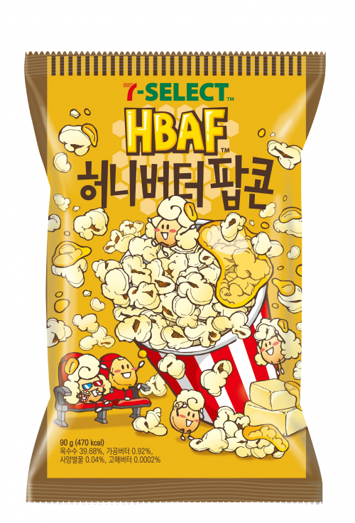 세븐셀렉트 바프허니버터팝콘. (제공: 세븐일레븐)