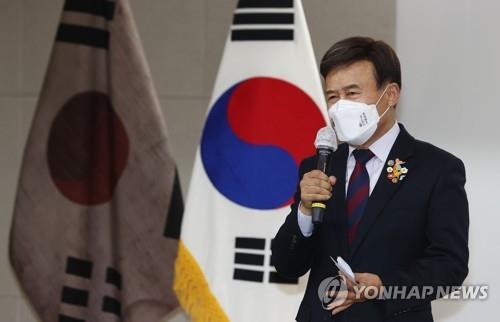 김원웅 광복회장. (출처: 연합뉴스)