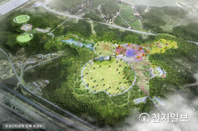 오성근린공원 조감도(제공: 인천시청) ⓒ천지일보 2021.8.17