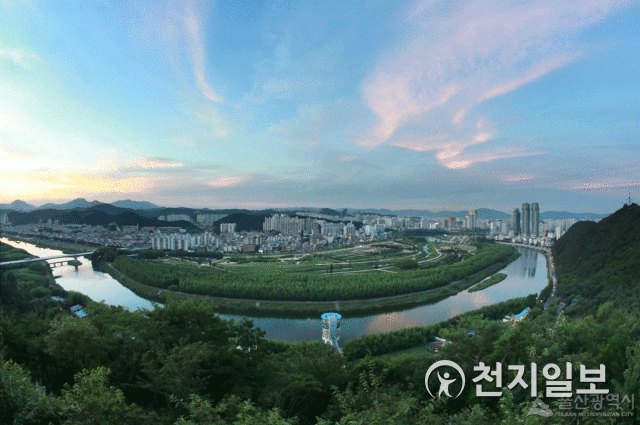 울산 태화강 전경. (제공: 울산시) ⓒ천지일보 2021.8.24