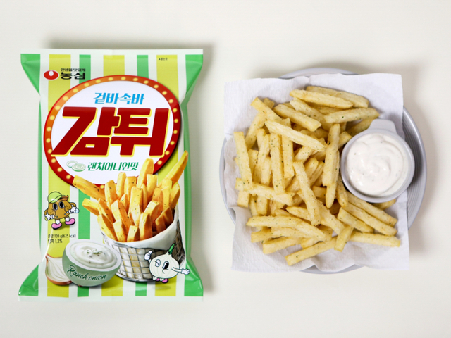 감튀 랜치어니언맛. (제공: 농심)