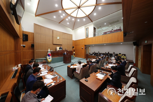 전북 부안군의회가 31일부터 15일간 일정으로 제324회 임시회를 개회했다. (제공: 부안군의회) ⓒ천지일보 2021.8.31