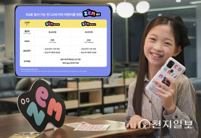 SK텔레콤이 오는 3일부터 어린이와 청소년 고객을 위한 새로운 요금제를 출시해 고객 요금 선택권 강화에 나선다고 2일 밝혔다. (제공: SK텔레콤) ⓒ천지일보 2021.9.2