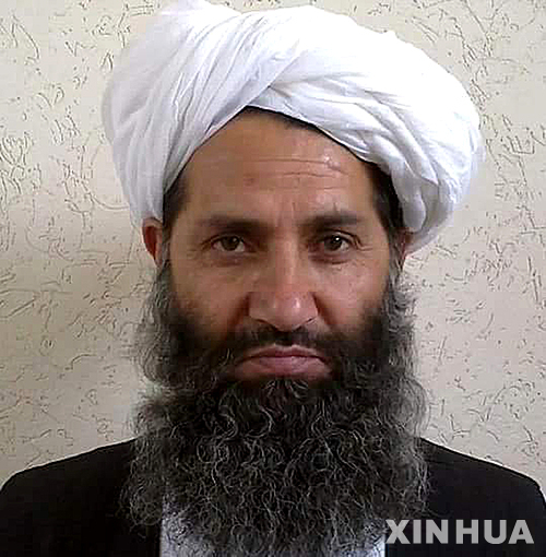 탈레반의 최고지도자 하이바툴라 아쿤드자다. (출처: 뉴시스)