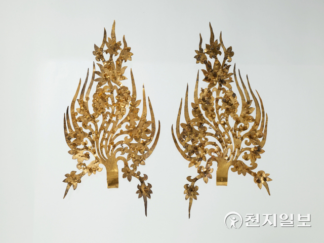 국보 관꾸미개(왕) (제공: 국립공주박물관) ⓒ천지일보 2021.9.13