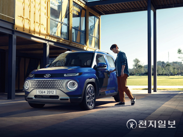 현대자동차 경형 스포츠유틸리티차량(SUV) ‘캐스퍼(CASPER)’. (제공: 현대자동차) ⓒ천지일보 2021.9.15