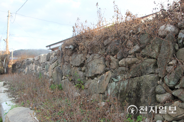 옛 순흥읍성 성벽