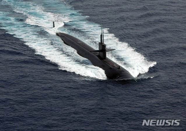 미국 해군 로스앤젤레스급 공격형 핵잠수함. (출처: 뉴시스)