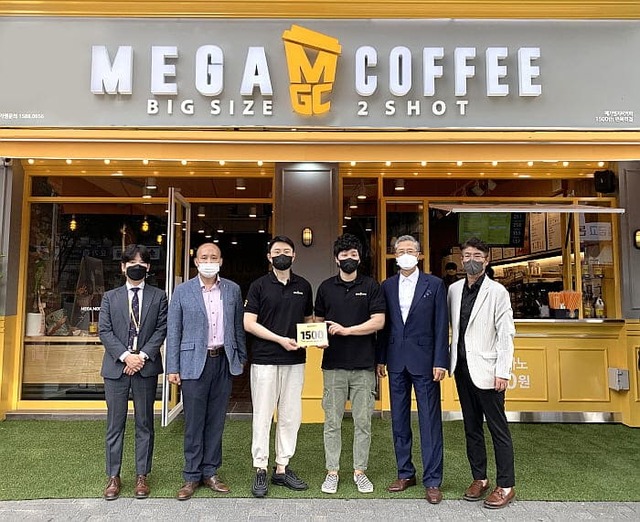 메가엠지씨커피, 1500번째 매장 ‘면목역점’ 오픈. (제공: 메가커피) ⓒ천지일보 2021.9.23