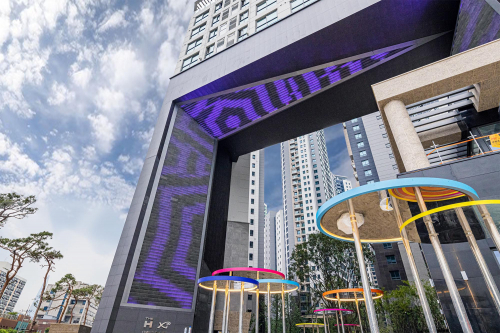 현대리바트_미디어 특화 문주 'Art Gate Tangent 22'. (제공: 현대리바트) *재판매 및 DB 금지ⓒ천지일보 2021.9.24