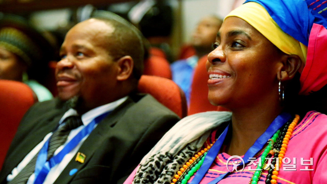 2015년 3월 31일 남아공 프리토리아 남아프리카대학교에서 열린 ‘아프리카 평화 만국회의’에 참석한 인사들이 경청하고 있는 모습. ⓒ천지일보 2021.9.29
