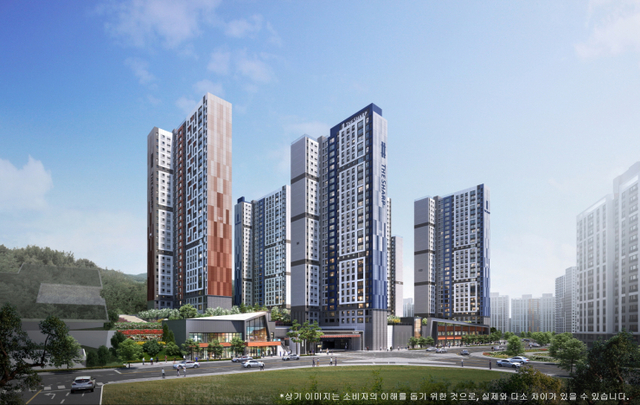 더샵 진주피에르테 투시도. (제공: 포스코건설)