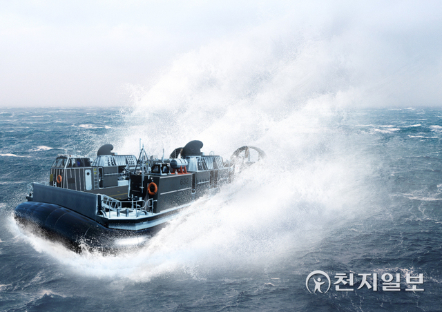 고속상륙정(LSF-II, Landing Ship FastI) 임무상황 가상도. (제공: KAI) ⓒ천지일보 2021.9.30