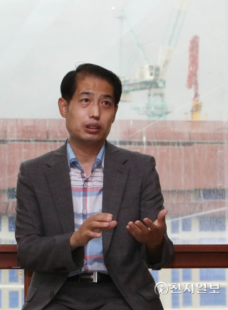 [천지일보=남승우 기자] 강부길 한국안전보건기술원 대표. ⓒ천지일보 2021.10.5