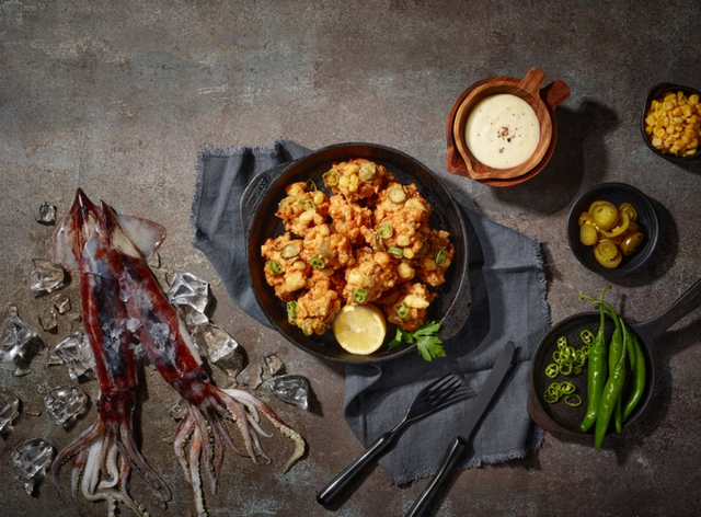 오징어치킨. (제공: 깐부 치킨)