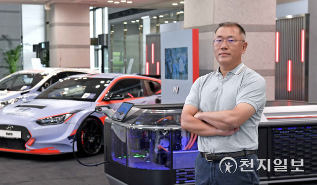 정의선 현대자동차그룹 회장. (제공: 현대자동차그룹) ⓒ천지일보 2021.10.12