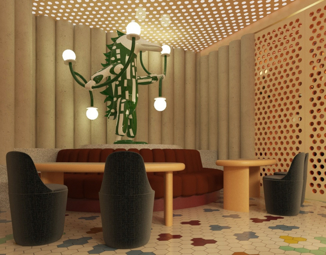 오는 15일 경기도 성남시 현대백화점 판교점 3층에 여는 '클럽 YP 라운지' 예상 전경. (제공: 현대백화점 그룹) ⓒ천지일보 2021.10.13