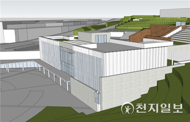 원주한지테마파크 전시체험과 조감도. (제공: 원주시청) ⓒ천지일보 2021.10.14