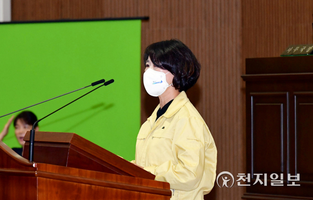 서은애 진주시의원. (제공: 진주시의회) ⓒ천지일보 2021.10.15